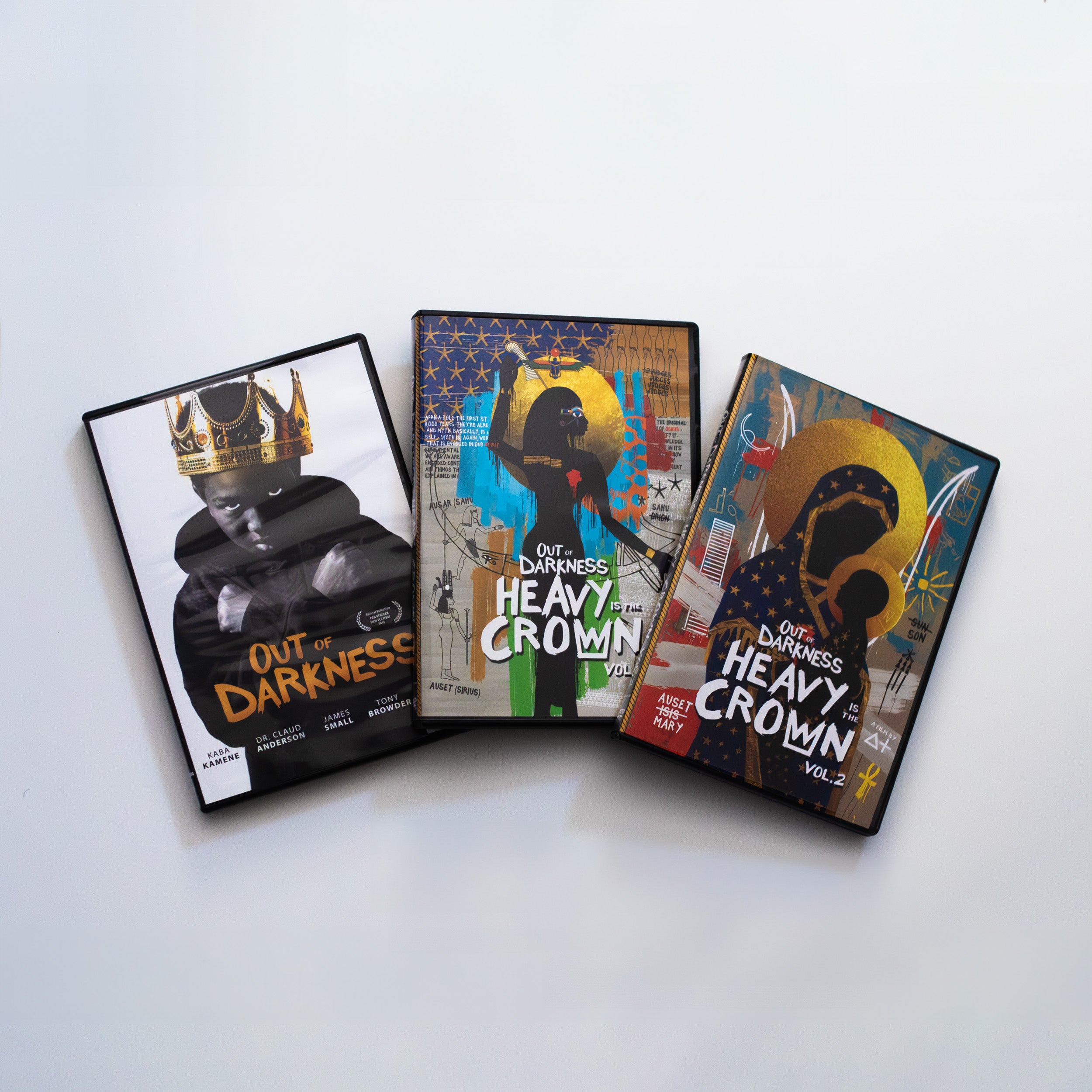 Out of Darkness Bundle [3 DVD] + Temples of Ancient Egypt Vol.1 [E-Book]